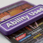 A purple Ability Used marker with white text shown on top of an Ichigo card from the Union Arena TCG.