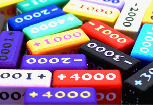 Attack Increase/Decrease Markers (Set of 6)