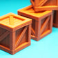 Miniature Wooden Crate (set of 8)