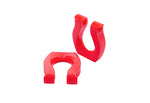 The cherry color option of the Slip Grip for Beyblade X from Momo's Models.