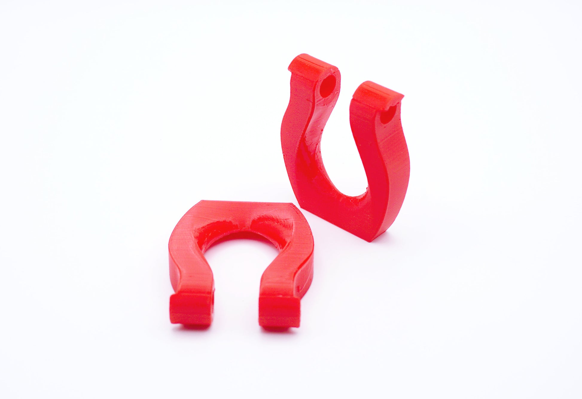 The cherry color option of the Slip Grip for Beyblade X from Momo's Models.