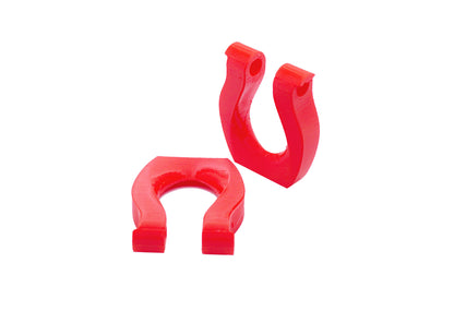 The cherry color option of the Slip Grip for Beyblade X from Momo's Models.