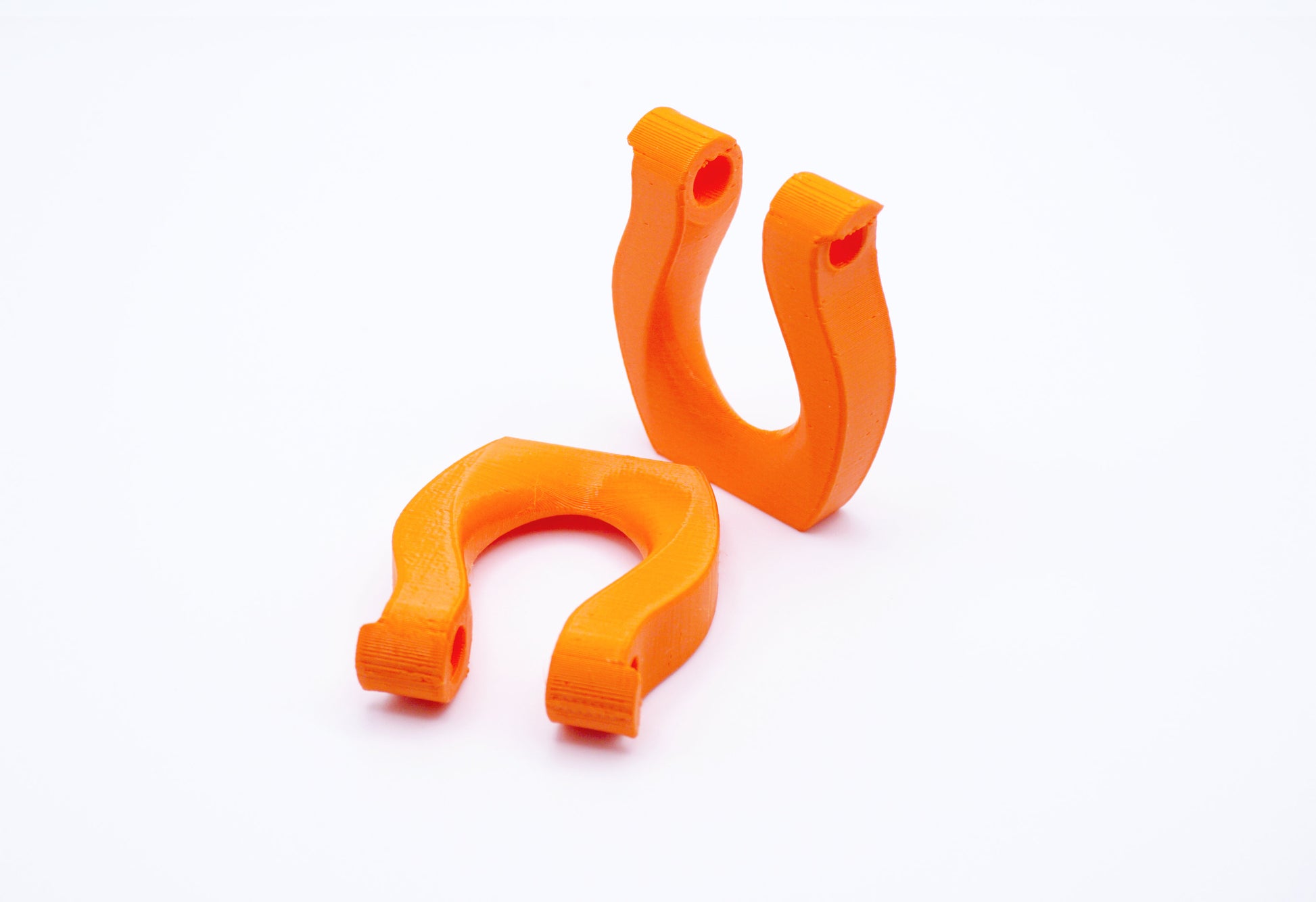 The orange color option of the Slip Grip for Beyblade X from Momo's Models.