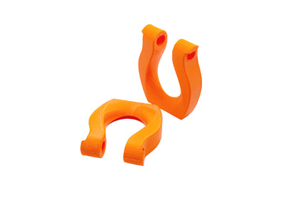 The orange color option of the Slip Grip for Beyblade X from Momo's Models.