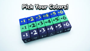 Mini Positive Dice (Set of 8)