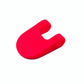The Beyblade X Launcher Tab from Momo's Models shown in the cherry color against a white background