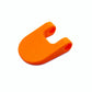 The Beyblade X Launcher Tab from Momo's Models shown in the orange color against a white background