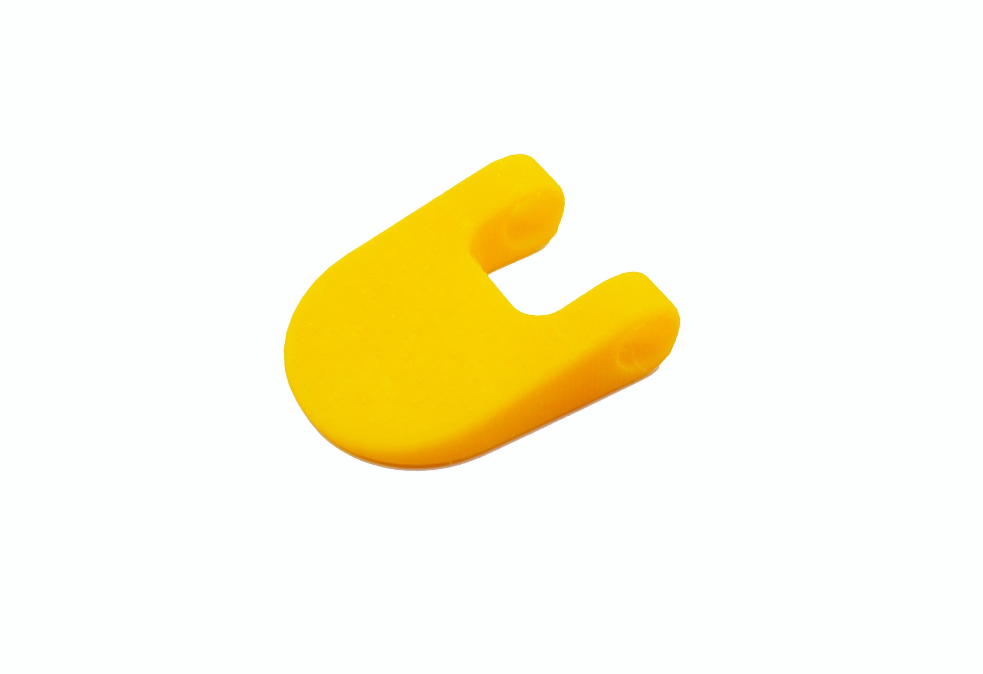 The Beyblade X Launcher Tab from Momo's Models shown in the yellow color against a white background