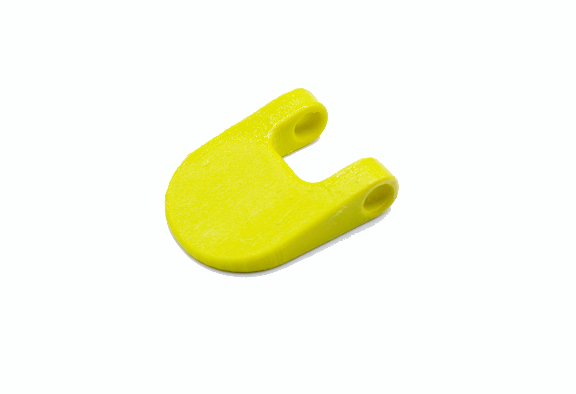 The Beyblade X Launcher Tab from Momo's Models shown in the lime color against a white background