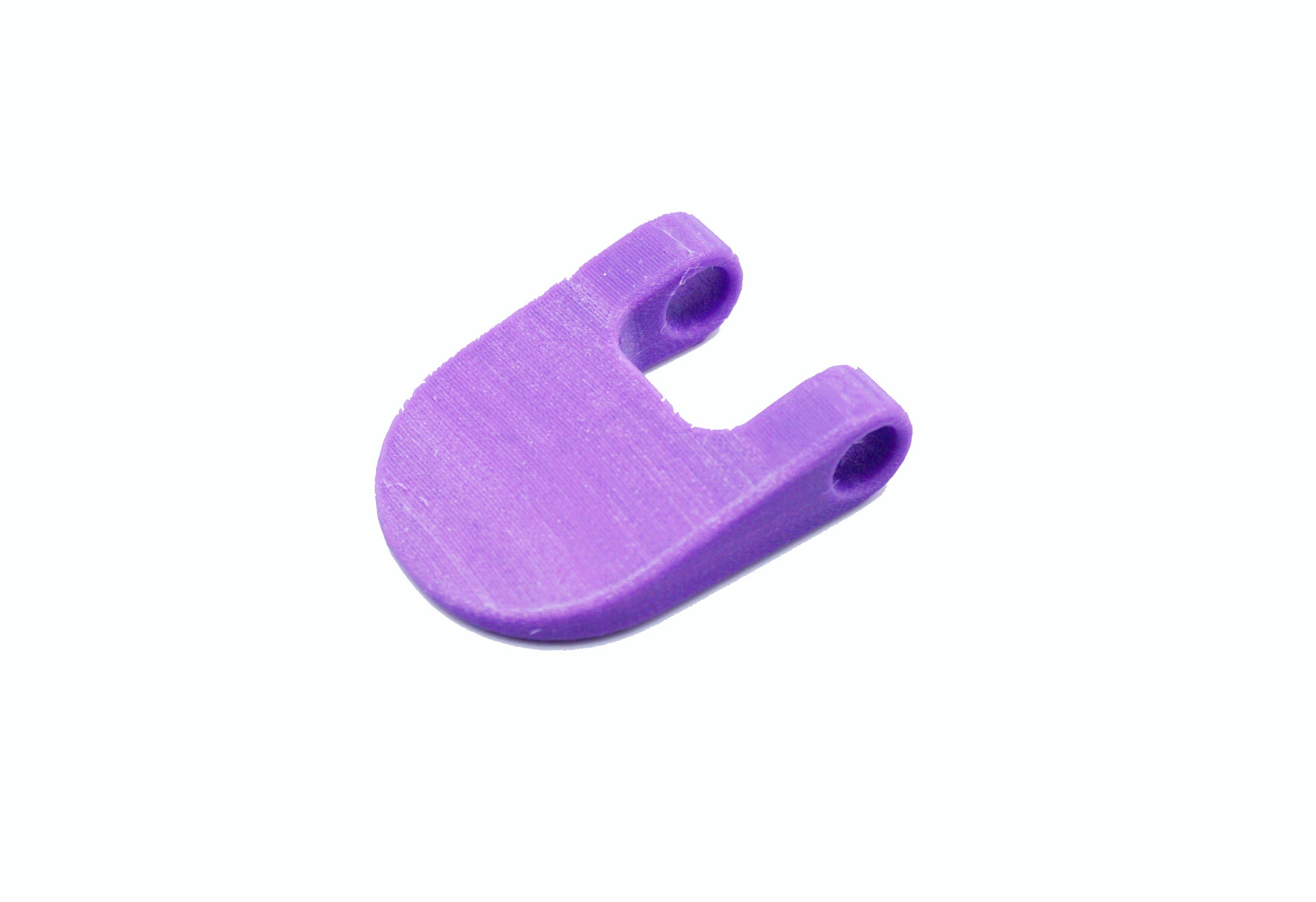 The Beyblade X Launcher Tab from Momo's Models shown in the purple color against a white background