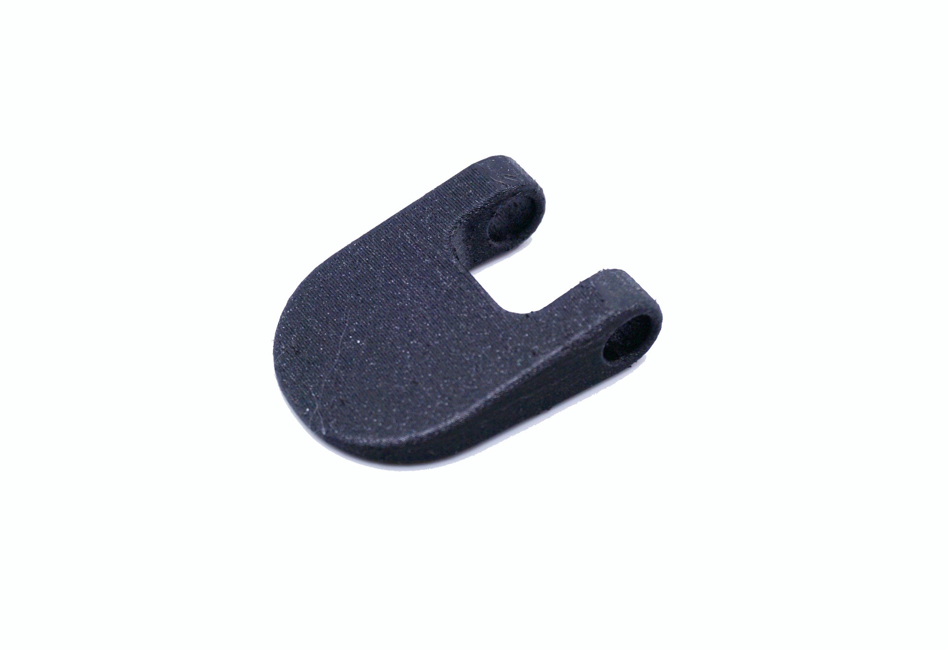 The Beyblade X Launcher Tab from Momo's Models shown in the black color against a white background