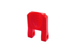 The Thumb Tab or thicc boi shown in cherry against a white background