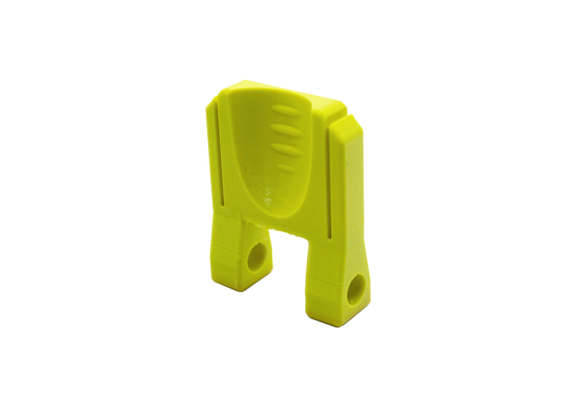 The Thumb Tab or thicc boi shown in lime against a white background