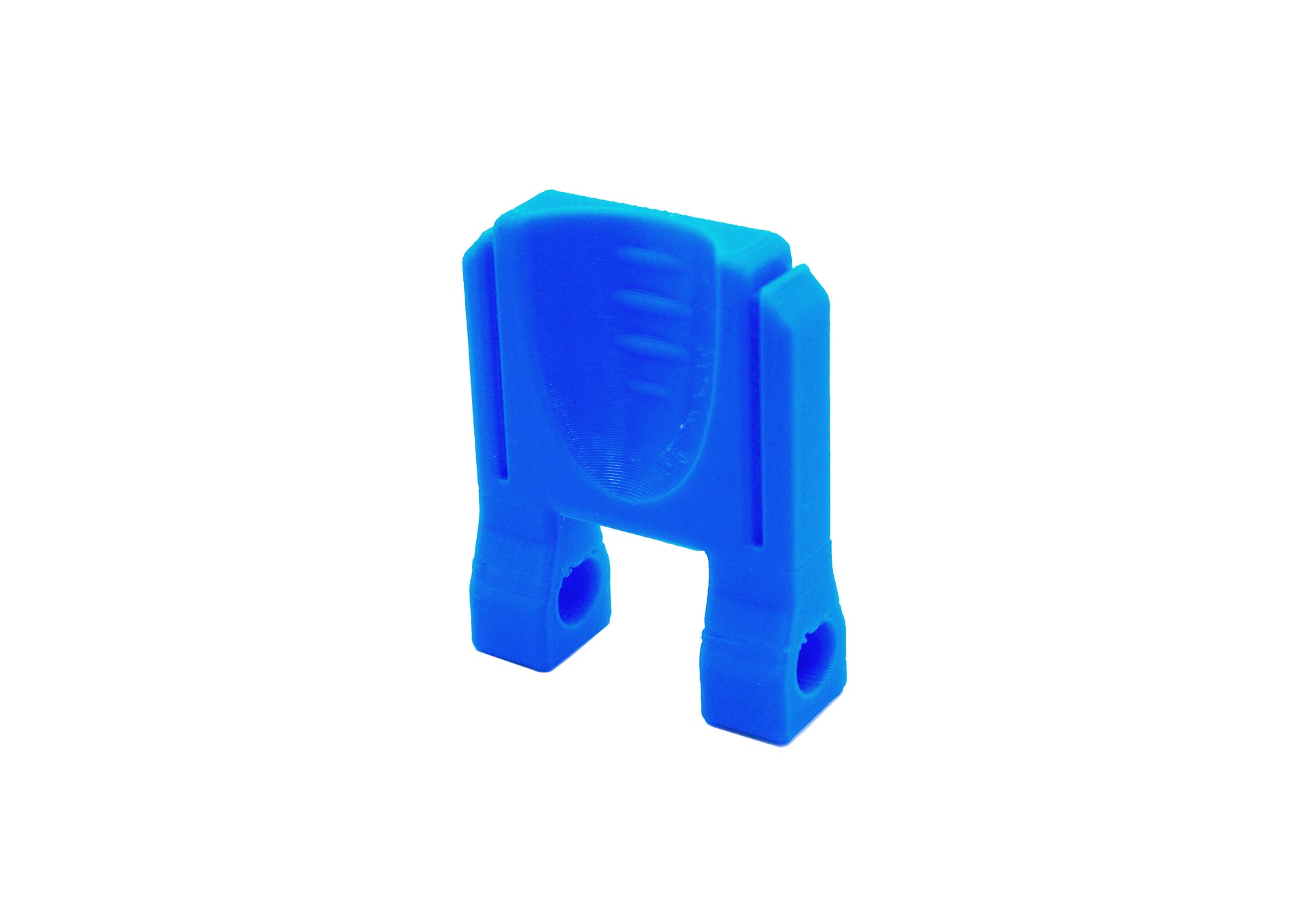 The Thumb Tab or thicc boi shown in sky blue against a white background