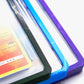 Close up shot of the PSA Card Slab Protectors to show off the diamond pattern on the front of the sleeve