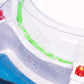 Stadium Level Locks in Red on the Takara Tomy Beyblade X stadium. With the stadium in a blue case with a sticker for Momo's Models on the front.