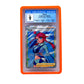 The orange CGC Card Slab Protector shown with Skyla from the Pokemon TCG in it against a white background