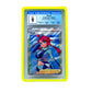 The lime CGC Card Slab Protector shown with Skyla from the Pokemon TCG in it against a white background