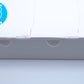 9th Life - Pocket Clam Shell deck box in White/Hot Pink for Beyblade X