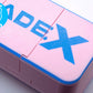 9th Life - Slam Shell deck box in Bubble Gum/Sky Blue for Beyblade X