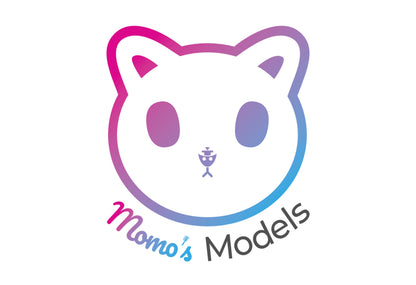 Momo's Models Logo Sticker