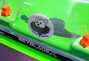 Momo the Beyblade Sticker