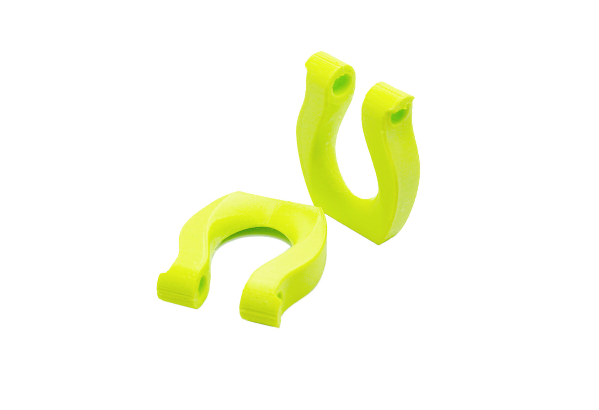The lime color option of the Slip Grip for Beyblade X from Momo's Models.