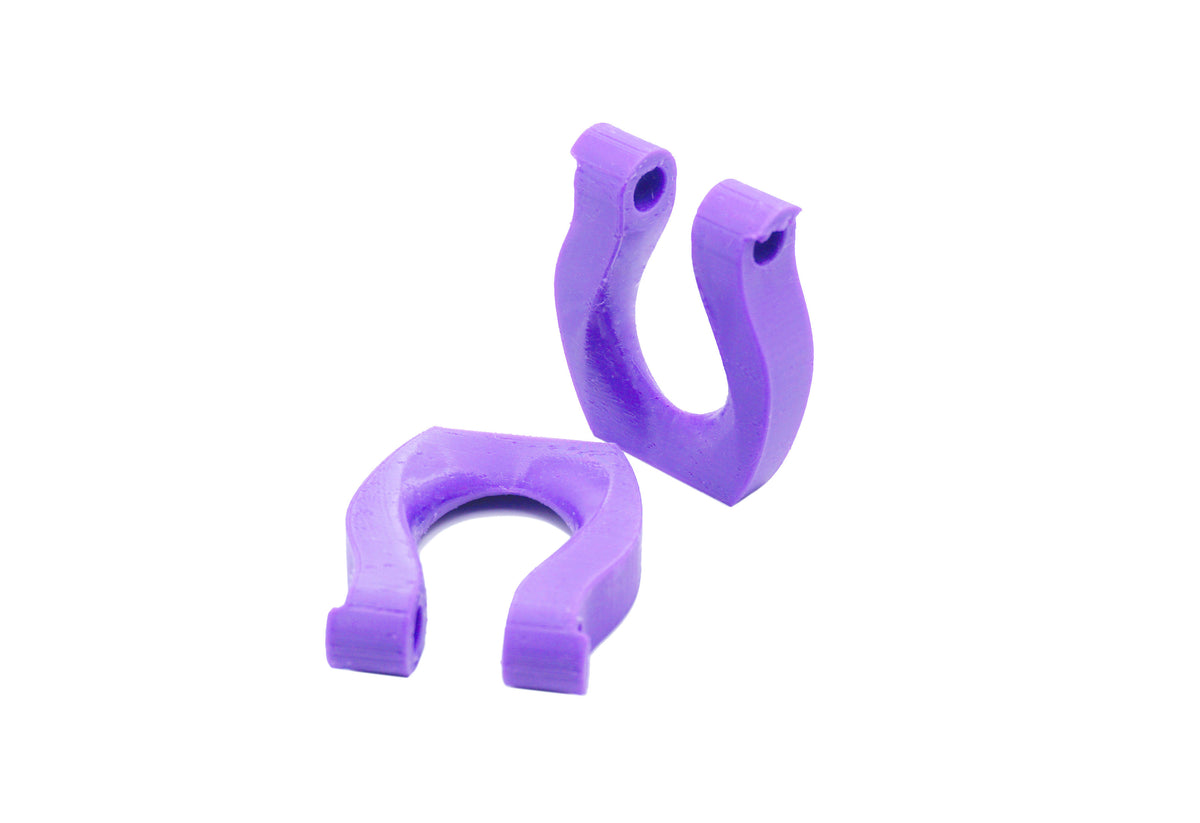 The purple color option of the Slip Grip for Beyblade X from Momo's Models.
