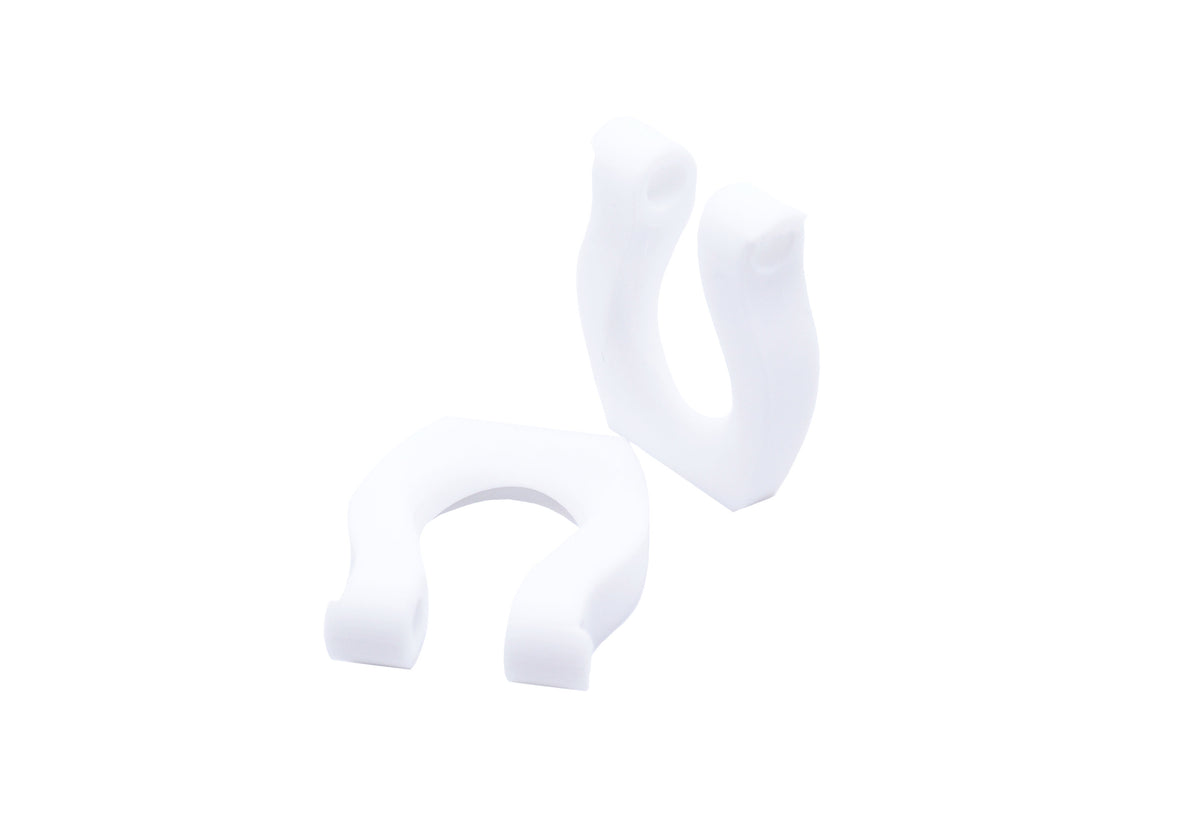 The white color option of the Slip Grip for Beyblade X from Momo's Models.
